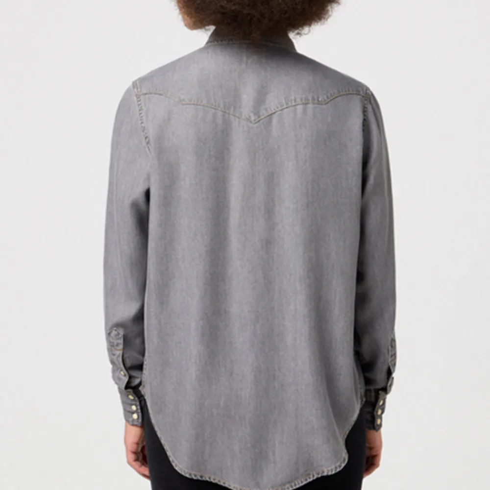 Women WRANGLER - Chemise Regular - Gris