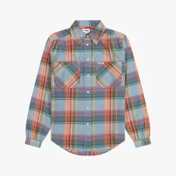 Women WRANGLER - Chemise Western - Bleu