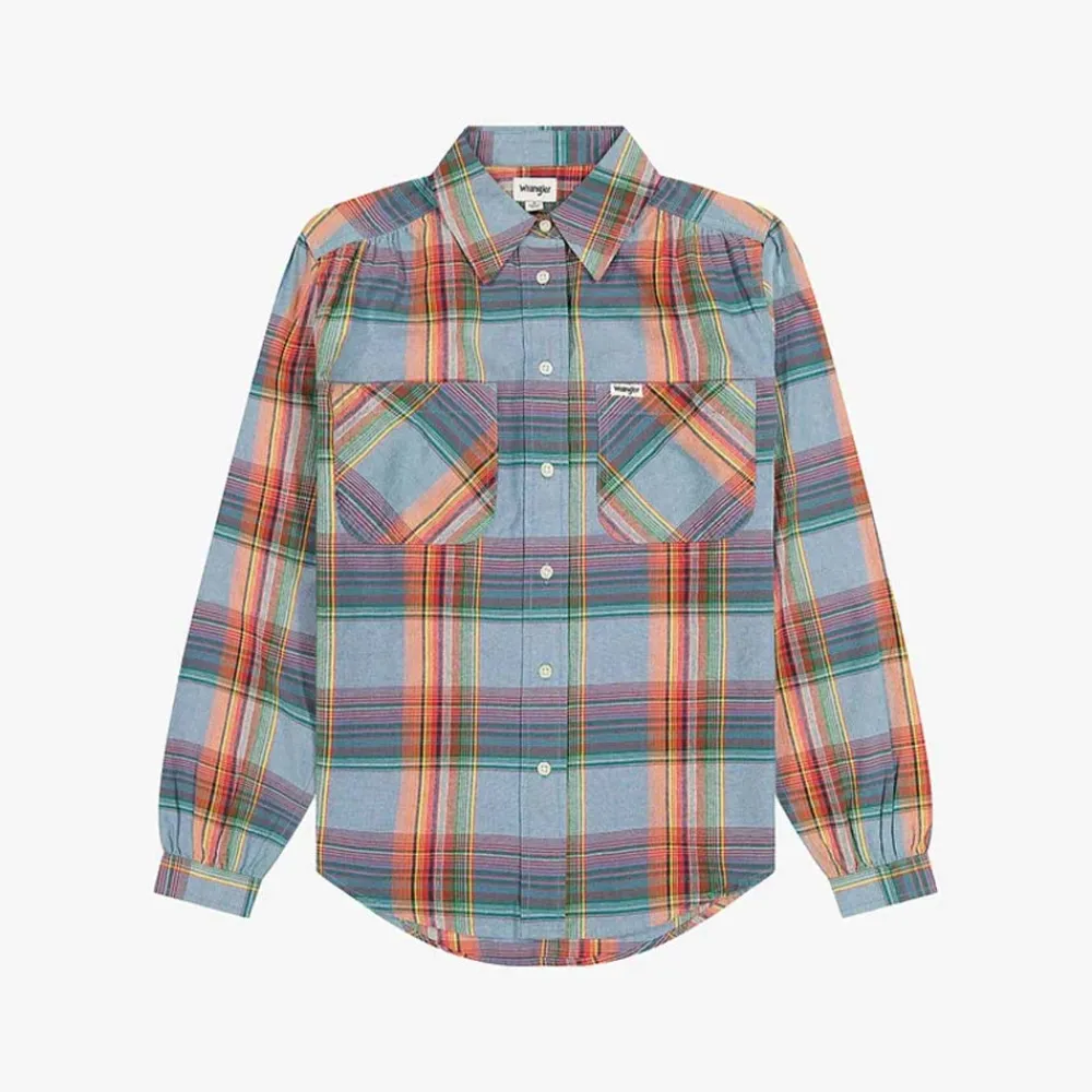 Women WRANGLER - Chemise Western - Bleu