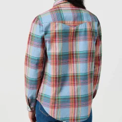 Women WRANGLER - Chemise Western - Bleu