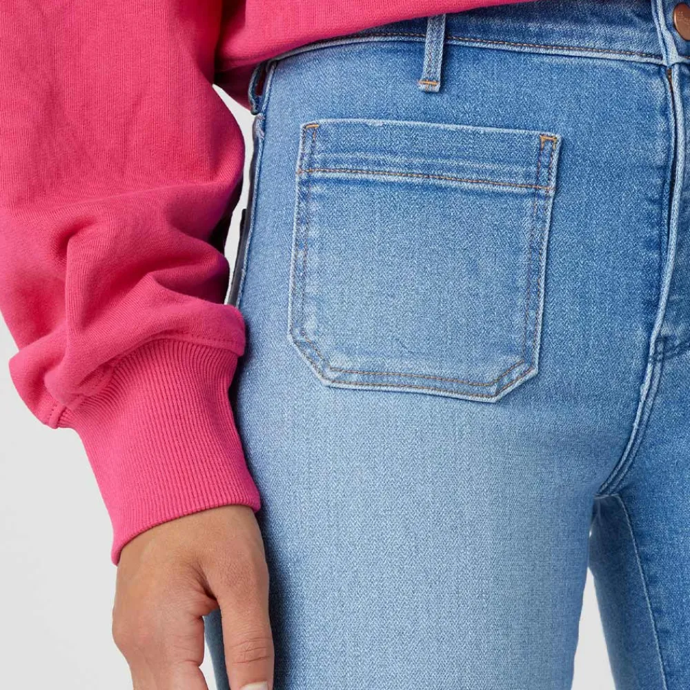 Women Wrangler - Jeans Hazel - Bleu