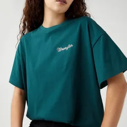 Women Wrangler - T-shirt - Vert