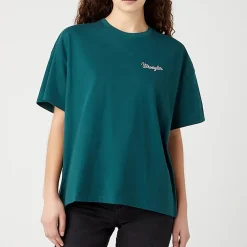 Women Wrangler - T-shirt - Vert