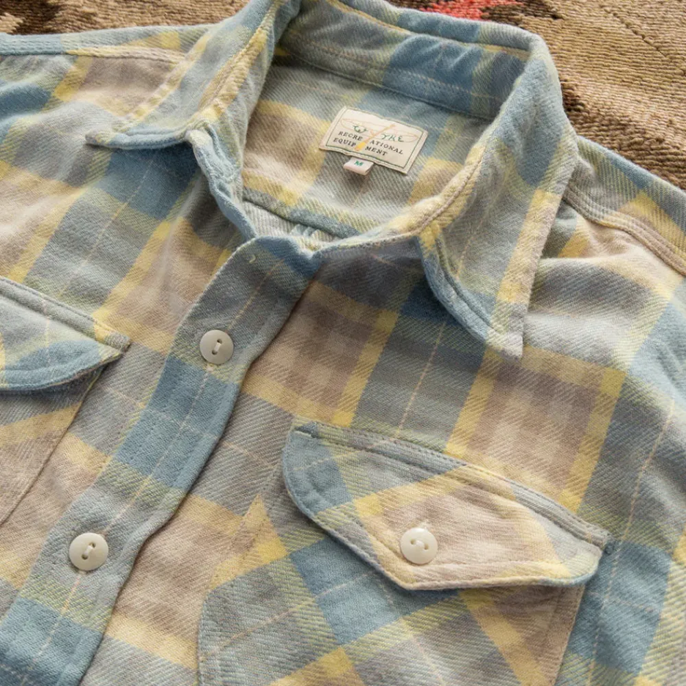 WYTHE - Chemise Flannel Work - Sand