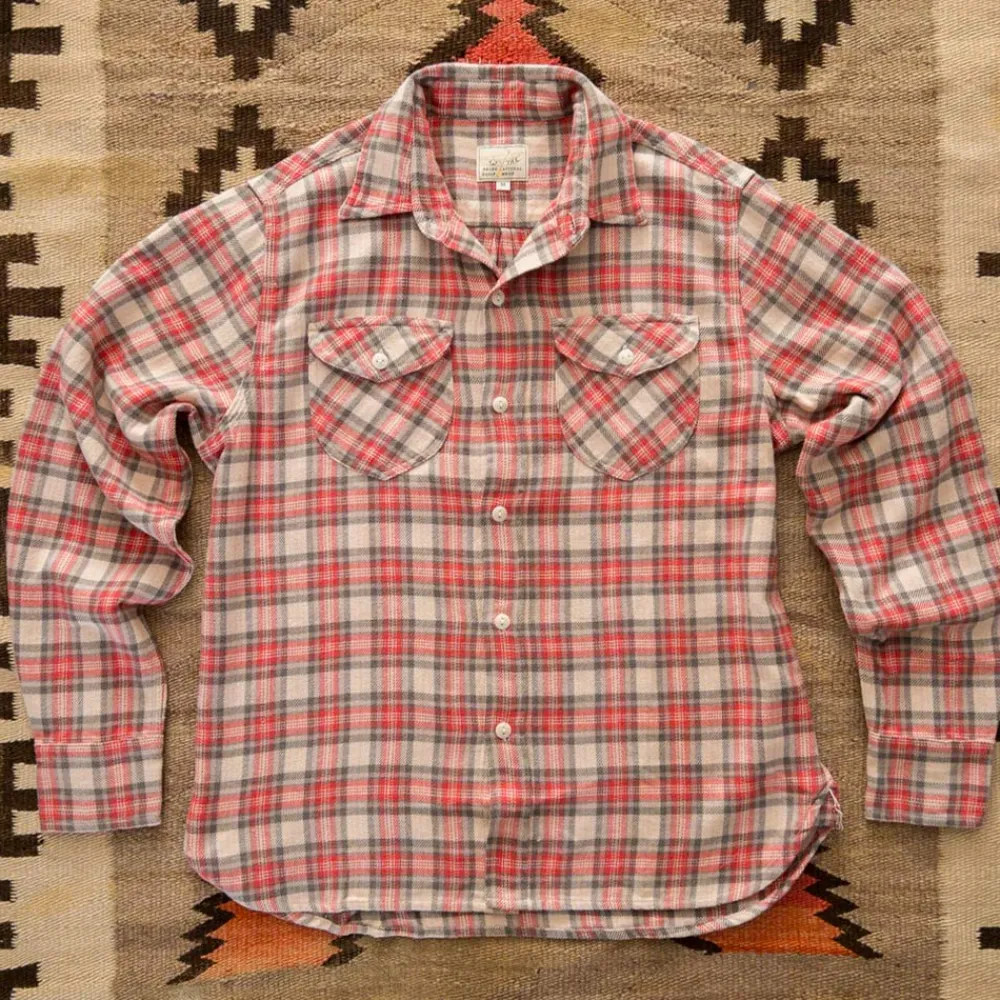 WYTHE - Chemise Flannel Work - Cherry Blossom