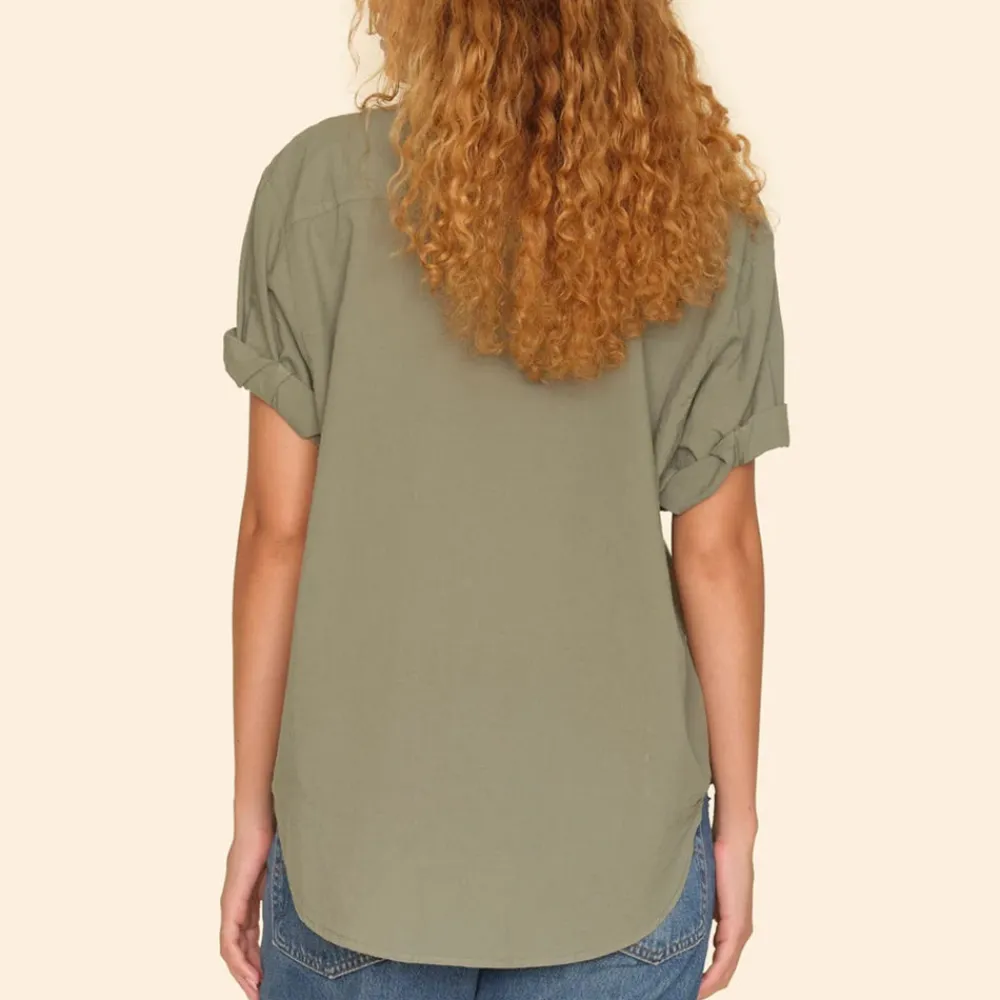 Women Xirena - Chemise Channing - Vert Militaire