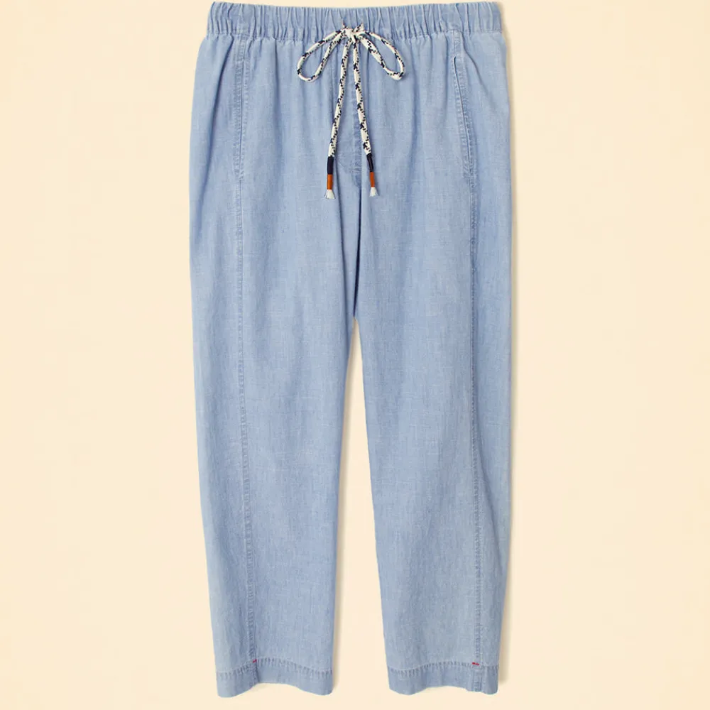 Women Xirena - Pantalon Draper - Dusty Blue