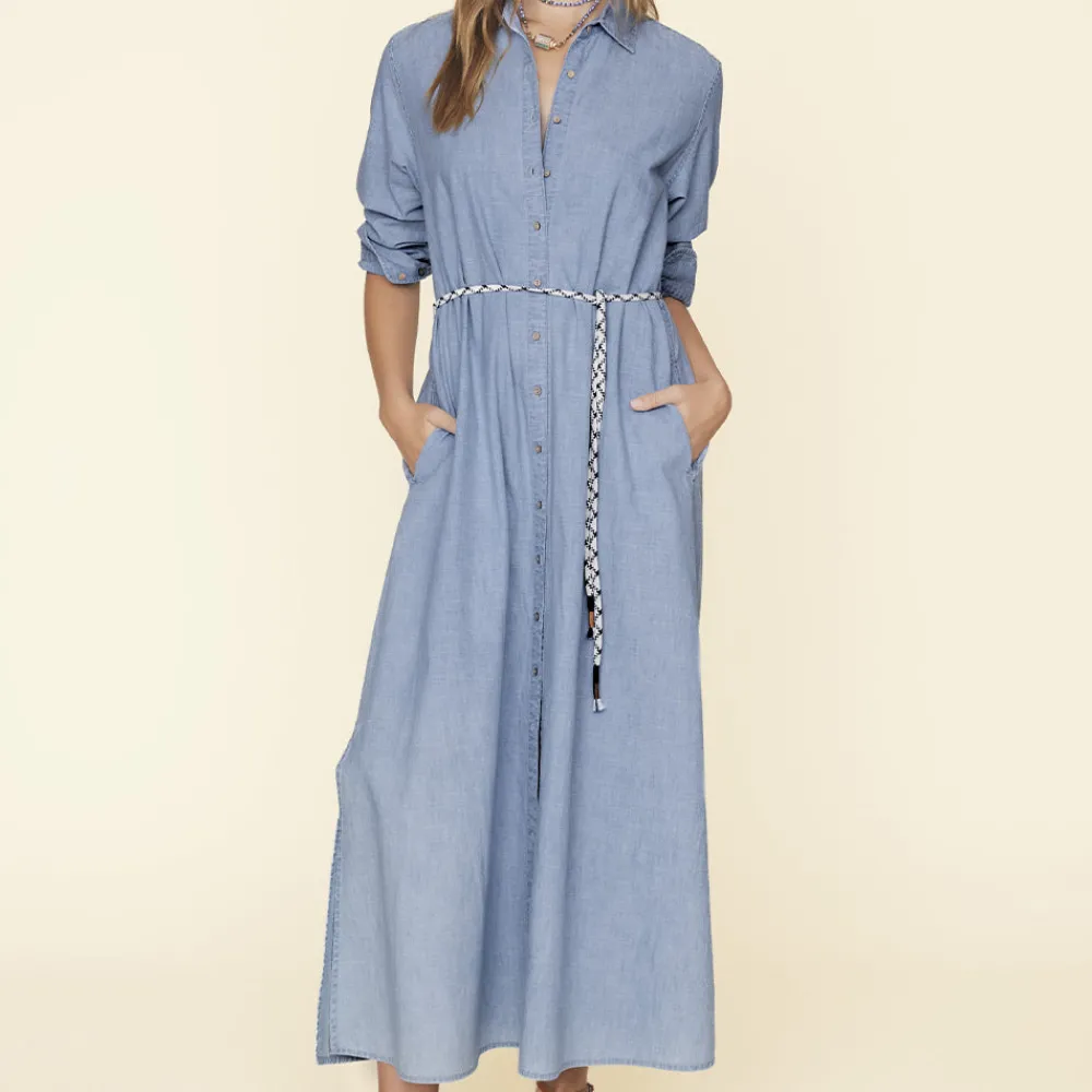 Women Xirena - Robe Bowen - Dusty Blue