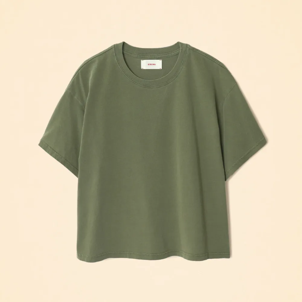 Women Xirena - T-shirt Palmer - Vert Dune