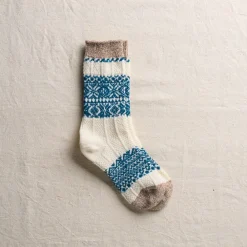 Women Yahae - Chaussettes Snow Pattern - Blanc