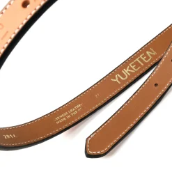Women YUKETEN - Ceinture en cuir Stirrup - Camel